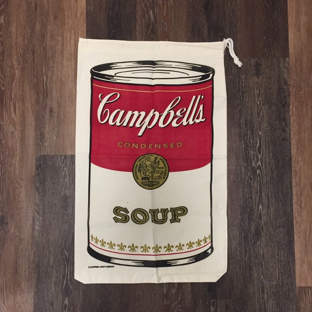 Campbell’s Soup Canvas Laundry Bag
